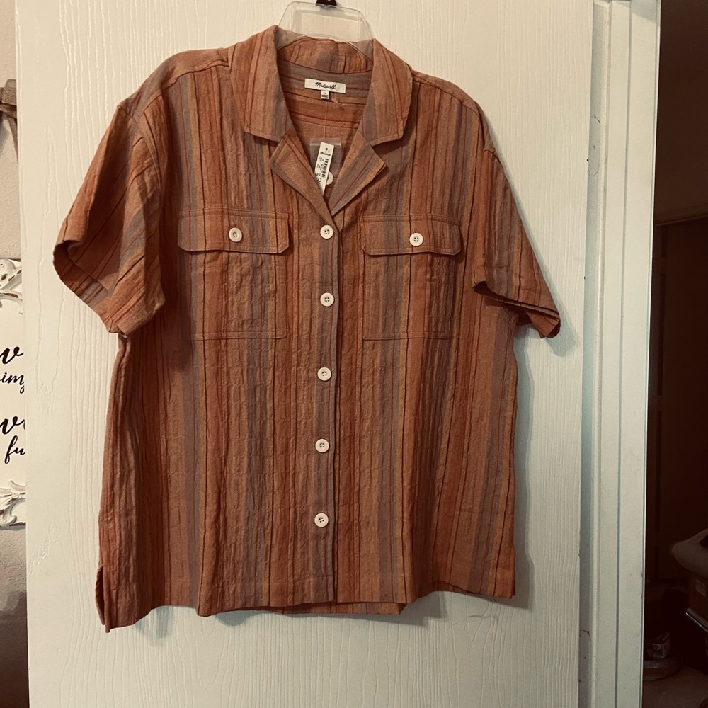 MADEWELL Summer Blouse NWT Size XL